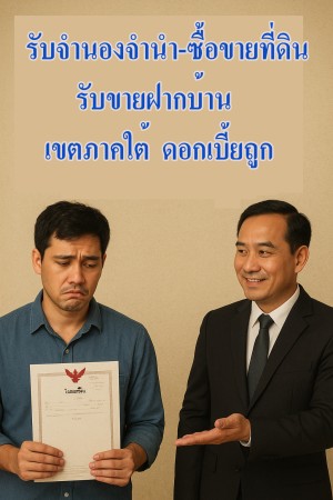 ที่ดิน ประกาศ ตรงกับนายทุนคุยง่าย ในเขตสงขลาพัทลุงสตูล ไม่ผ่านนายหน้า รับจำนองจำนำที่ดินดอกเบี้ยถูกภาคใต้ ใจดีให้คำปรึกษาฟรี,ปัตตานียะลานราธิวาส