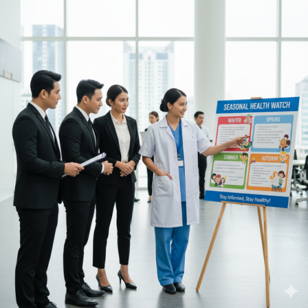 บริการ ประกาศ คุณภาพระดับโรงพยาบาล ราคาถูกกว่าทั่วไป หาทีมสาธารณสุขประจำสถานประกอบ จัดหาแพทย์พยาลตามกฎหมายแรงงาน จัดเจ้าหน้าที่พยาบาลในโรงงาน